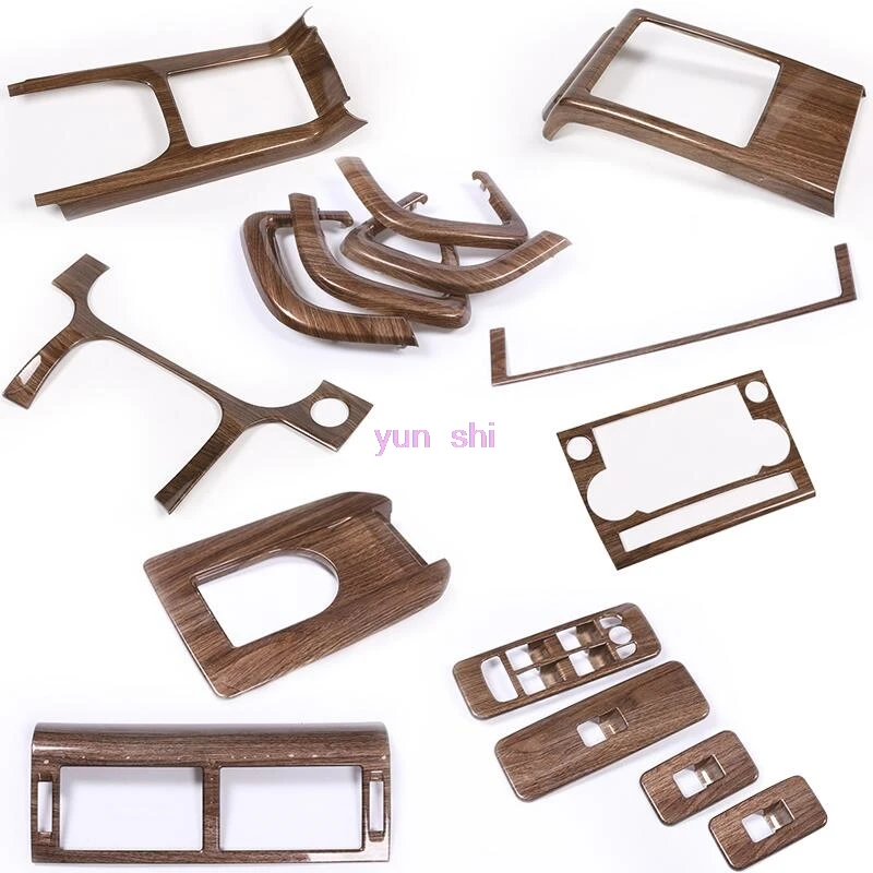 For Land rover Discovery Sport Car Interior Modification GPS Screen Dashboard Gears Inner Handle .etc Wood Grain Covers Stickers