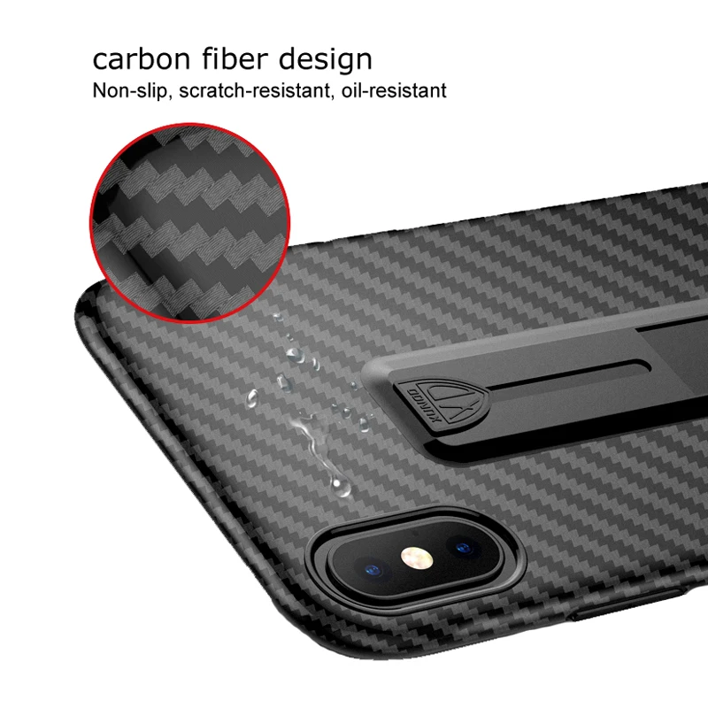 case for iphone X 5.8 inch Xundd Retractable ring holder case for iphone X 10 capa ultra thin slim soft TPU back case cover
