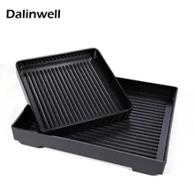 Unbreakable Melamine Snack Bar BBQ Spare Barbecue Plate Grill Tray Cuisine Chafing Baking Dish Fried Chicken Pork Chop Plate New