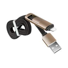 2 In 1 Fast Charge Cable Charging Data Line Sync Micro- Usb For Iphone X 8 Android?Black                                      #8