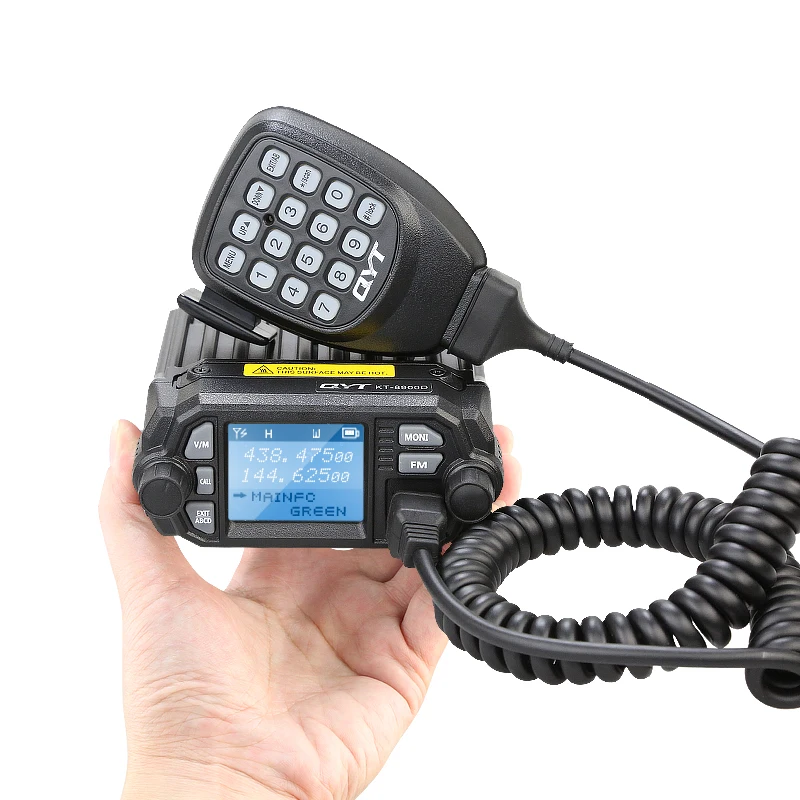 Мини иди и болтай Walkie Talkie “иди обновленная версия QYT KT-8900D Dual band 144/440 МГц мобильное