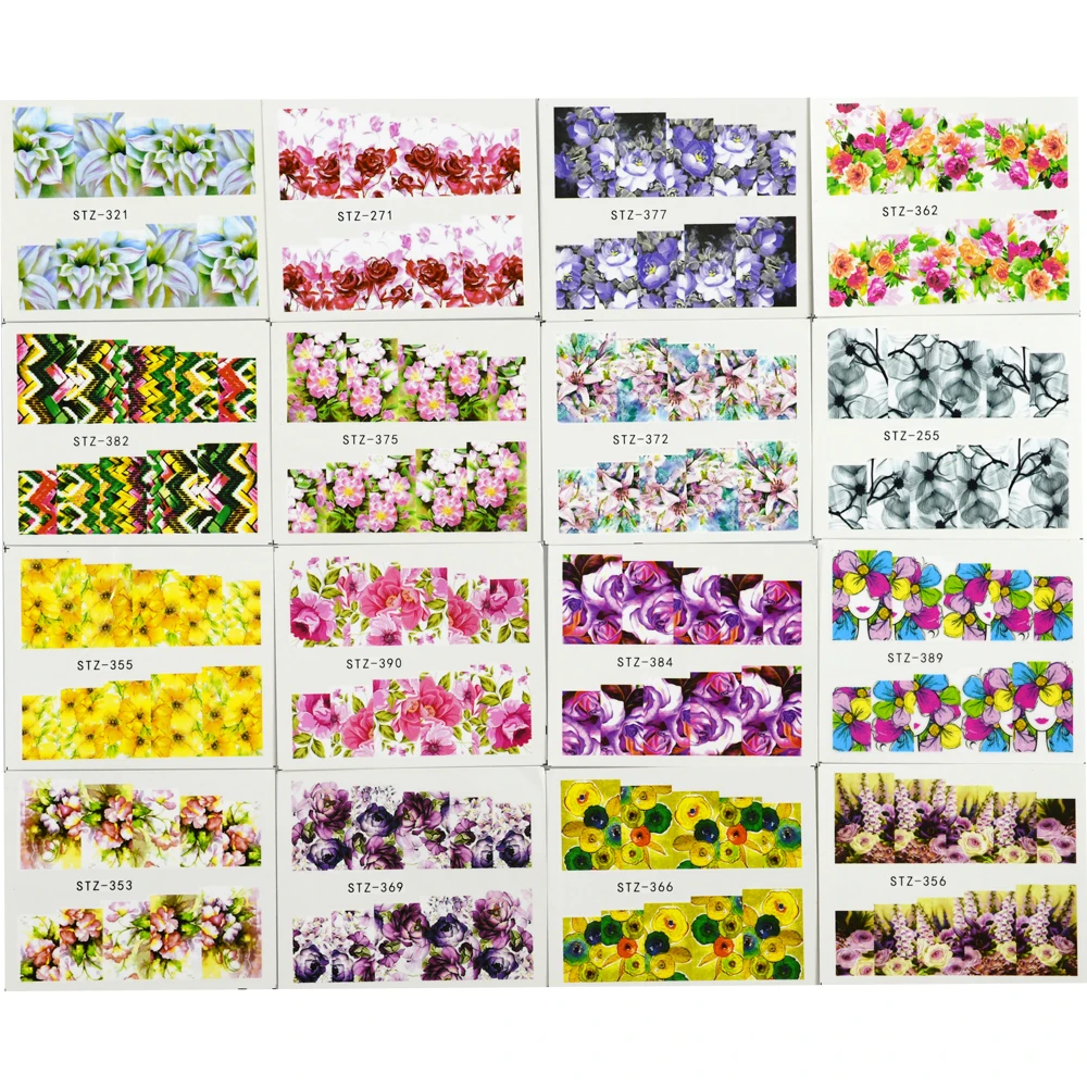 48 шт. разноцветные наклейки для ногтей видов|manicure tips|nail foilnail stickers decals |
