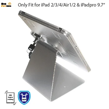 Для iPad 2/3/4 air Pro 9,7 Анти-кражи на настольный корпус с подставкой безопасности с замком киоск рабочего стола дисплей корпус держатель для планшета