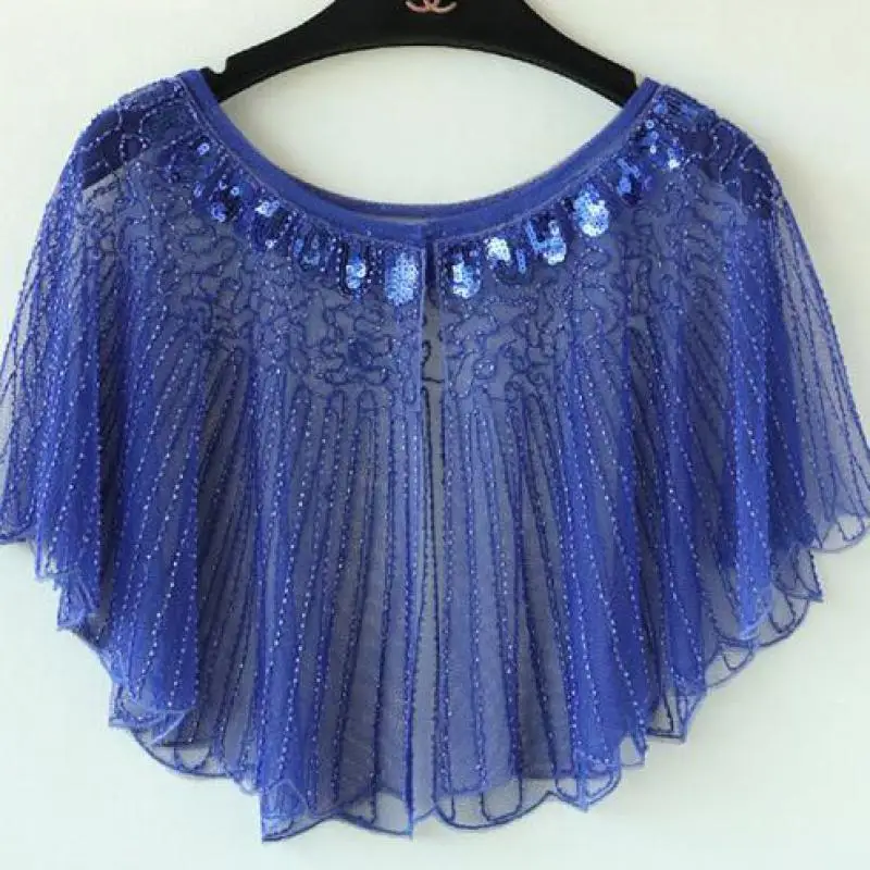 

Fashion Collocation Dress Little Shawl Jacket Womens 2019 Summer New Ladies Trend Nail Bead Sequins Slim Short Coats