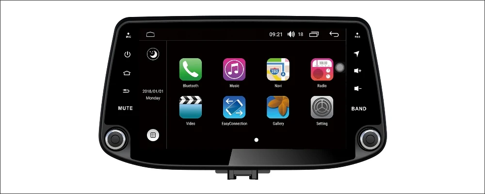Clearance YESSUN 9" Android 8.0 For Hyundai i30 / Elantra GT 2017~2018 Car Android Radio Player GPS Navi Map Navigation Media No DVD 9