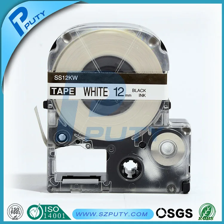 SS12KW Black on White & 12mm