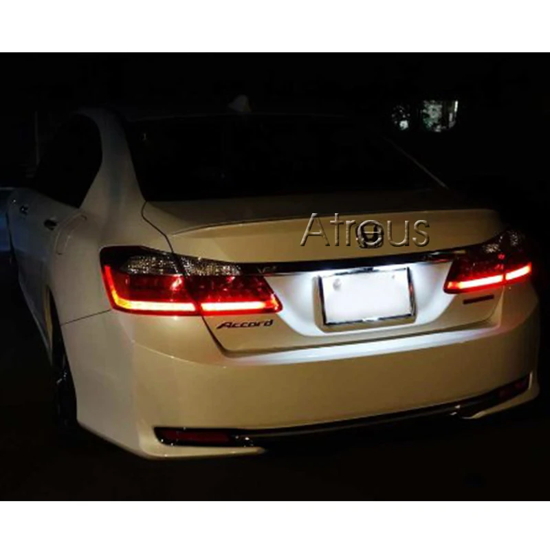 EALEN 1 пара водить автомобиль Подсветка регистрационного номера для Honda Civic VII4 VIII