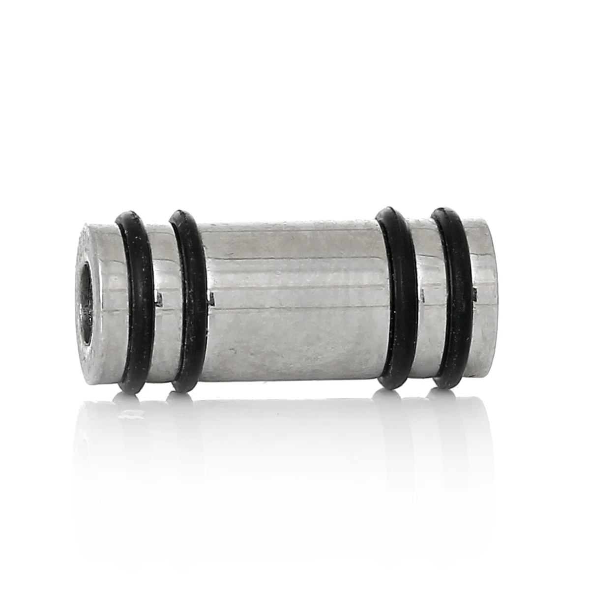 

DoreenBeads Stainless Steel Spacer Beads Cylinder Silver Tone About 15mm( 5/8") x 7mm( 2/8"), Hole:Approx 2.4mm, 1 Piece