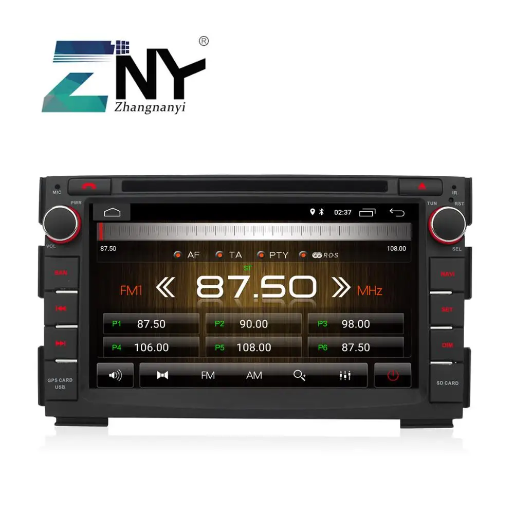 Cheap 7" Android 8.1 Auto Radio GPS For Kia Ceed 2009 2010 2011 2012 Car DVD Stereo FM Navigation WiFi Audio Video Free Backup Camera 3