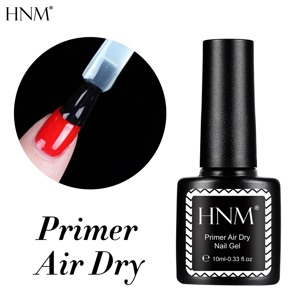 

HNM Strengthen Gel 10ml Fast Air Dry Primer UV LED Gel Base Primer No Need UV/LED Lamp Soak Off Gel Nail Polish Nail Art Design