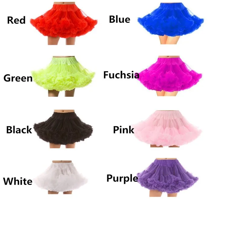 Muiti/цветные юбки-пачки для девочек; черные короткие юбки-американки; кринолин для женщин; мини-юбка; подъюбник; свадебные аксессуары