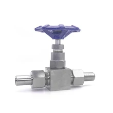 Подходит 10/12/14/16/20 мм внешний диаметр трубы стыковой сварки игольчатый клапан крана потока Управление 304 Нержавеющая сталь 2230 пси воды газойль