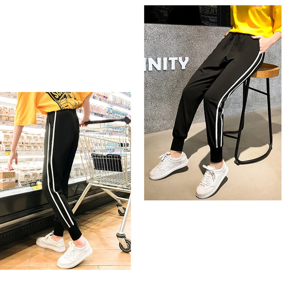 ZYFPGS 2019 Hot Stitching Pants Patchwork Stripes Variety Jogger Women's Pants Hip Hop Fashion Casual Loose Plus Size 5XL Z1118 ZYFPGS 2019 Hot Stitching Pants Patchwork Stripes Variety Jogger Women's Pants Hip Hop Fashion Casual Loose Plus Size 5XL Z1118