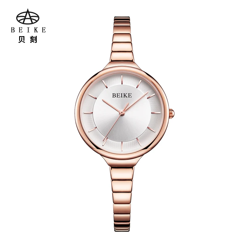 

BEIKE Luxury Brand Watches Women Waterproof Stainless Steel Quartz Watch Roman Scale Multi Cutting Surface Mirror Bracelet Watch