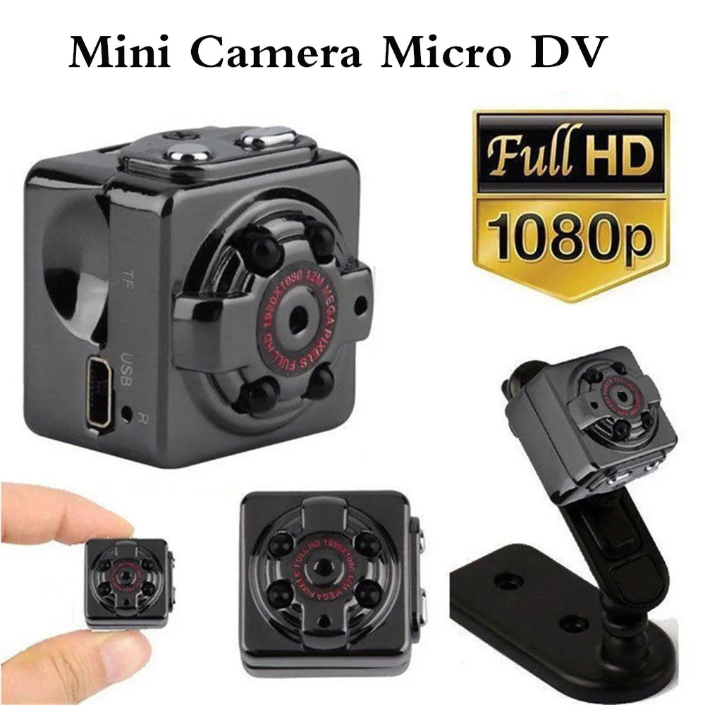 

Mini Camera Micro DV Camcorder Action Night Vision Digital Sport DV Wireless Mini Voice Video TV Out Camera SQ8 HD 1080P 720P