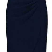 Женская осенне-зимняя юбка, Женская универсальная элегантная тонкая шерстяная юбка, деловая шерстяная юбка с высокой талией для женщин