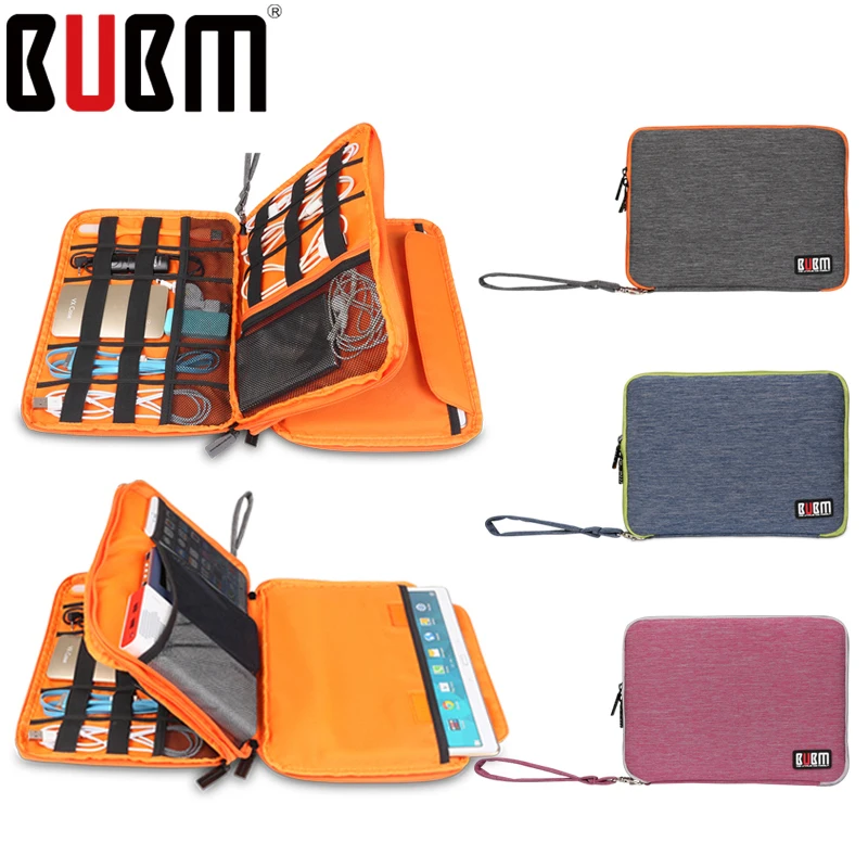 

BUBM XS,S,M,L,XL 1 layer,2 double layers Cable Organizer Bag USB Flash Drives Travel Case digital storage sorting bag