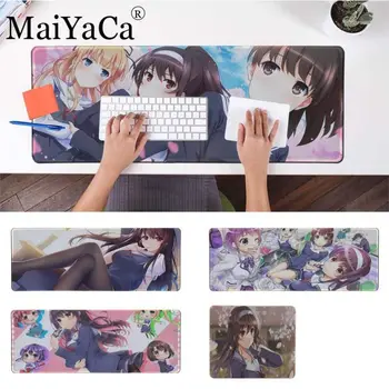

MaiYaCa amine your wife girl friend gift Katou Megumi Eriri Anime Mouse Mat for cs dota 2 LOL gaming mouse pad free mouse pad