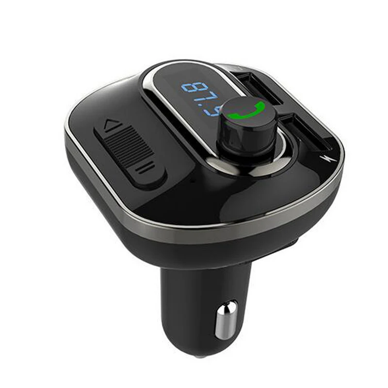 Bluetooth 4 1 автомобилей MP3 аудио плеер Car Kit FM AUX TF карты громкой связи вызов 3.4A Dual USB