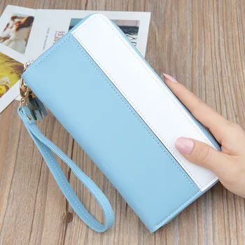 

1 Pcs Women Lady Wallet Purse Long Design Zipper for Coin Money Cards Mobile Phone Best Sale- LXX9