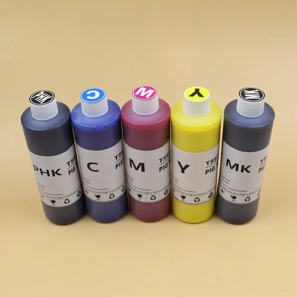 Best quality! Inkjet Printer Pigment ink For EPSON Stylus Pro 9700 7700