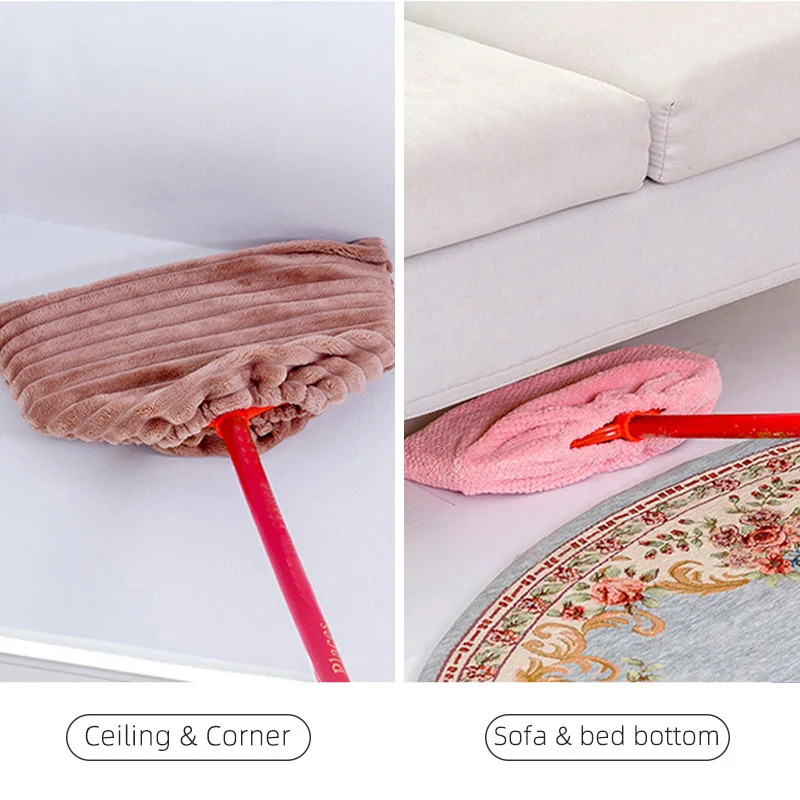 Floor Dust Microfiber Cleaning Broom Mop Cover Glass Window Cleaner Home Cloth Clean for Ceiling Kitchen Towel Dust Cleaner