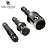 3Pcs Hex Socket Drill Adapter 1/4