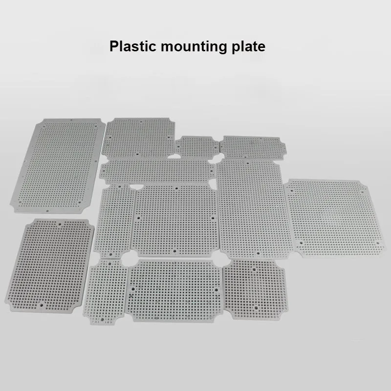 Тип пластиковая коробка ABS водонепроницаемый корпус использовать как электрический junciton пластиковая Монтажная пластина оцинкованная Монтажная коробка основание