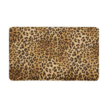 

Leopard Indoor Doormat Non Slip Front Entrance Door Mat Rug