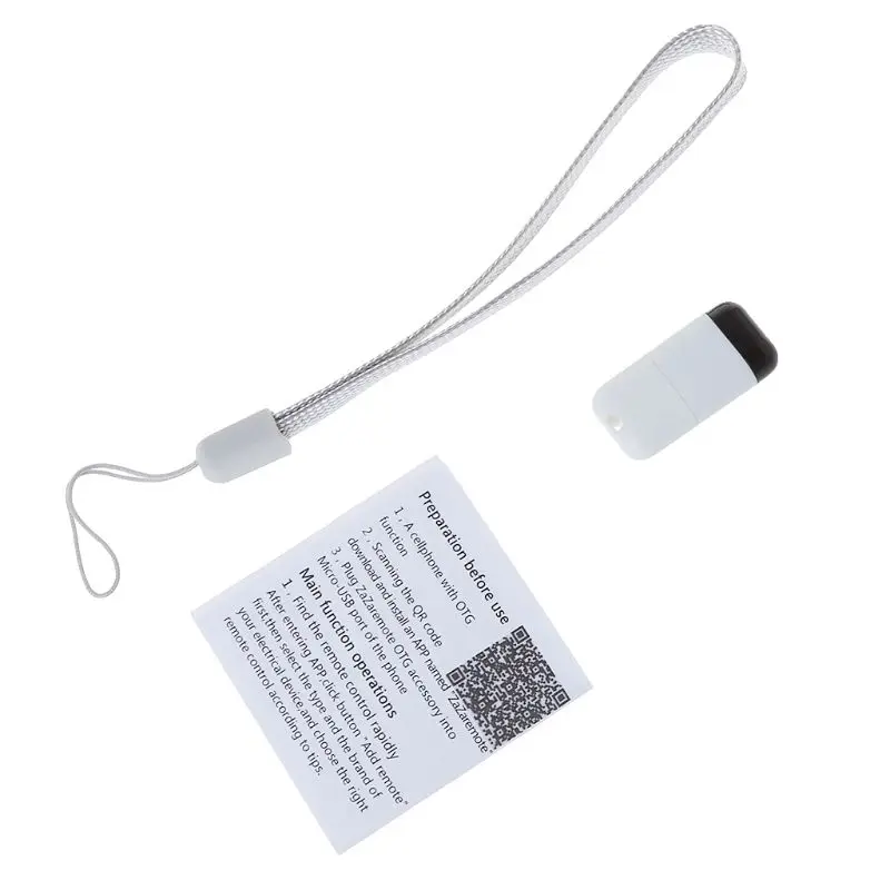 

Mini Wireless Infrared Remote Controllers USB Adapter for OTG Android Smartphone