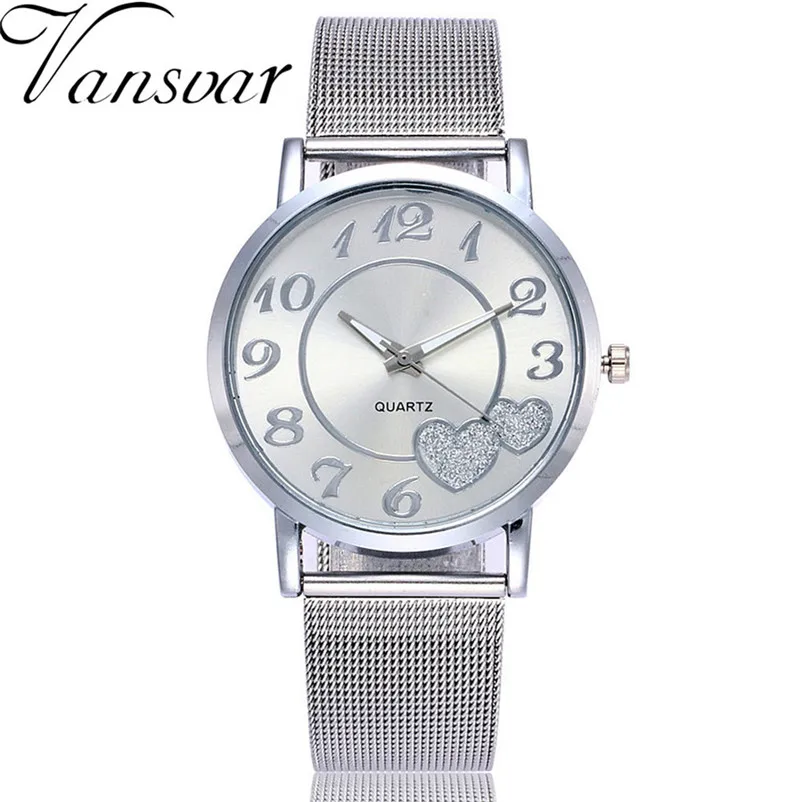Women's watches brand luxury fashion ladies watch Stainless Steel Band Watch Quartz Analog Wrist Watch Relogio Masculino S19 (4)