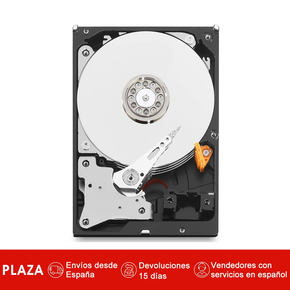 Western Digital 10 ТБ RED 256 MB, 3,5 ", 10000 GB, 5400 RPM, Serial ATA III, 256 MB, Unidad de disco duro + проверка на наличности и срокове за доставка