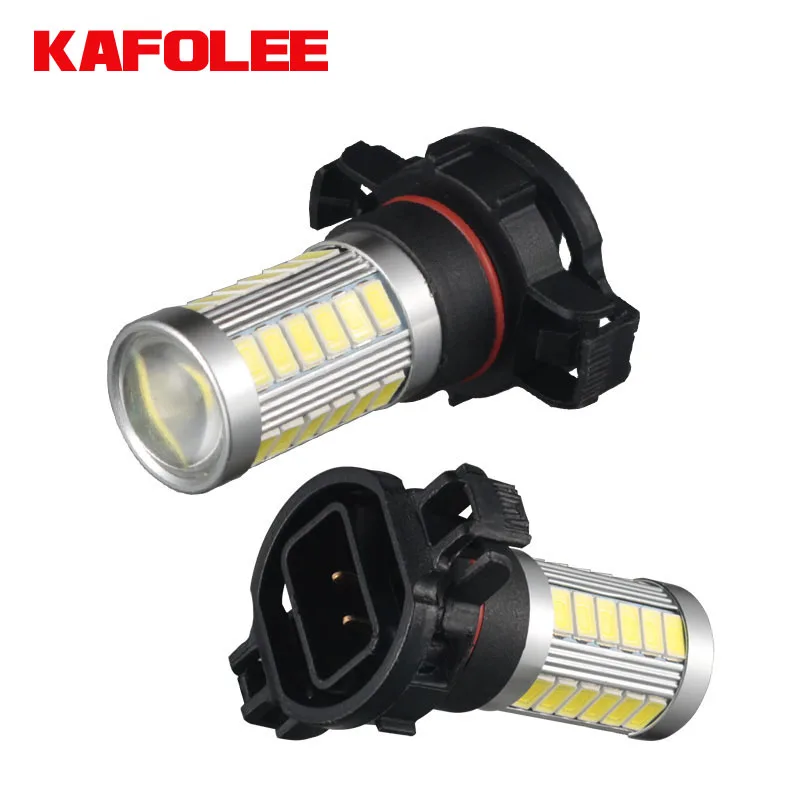 

KAFOLEE LED Car Fog lamp 5202 5201 PSX24W LED PSY24W PS19W H16 Motorcycle Turn Signal Lights led Driving Light Accessories 600LM
