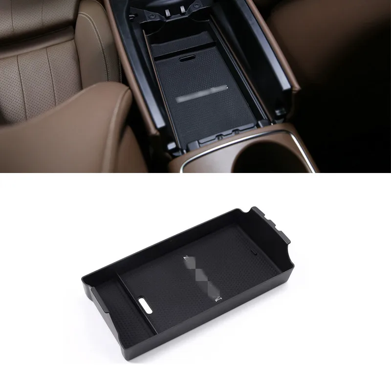 

For Mercedes Benz E Class W213 2016 2017 2018 Car Interior Central Storage Pallet Armrest Container Box Accessories