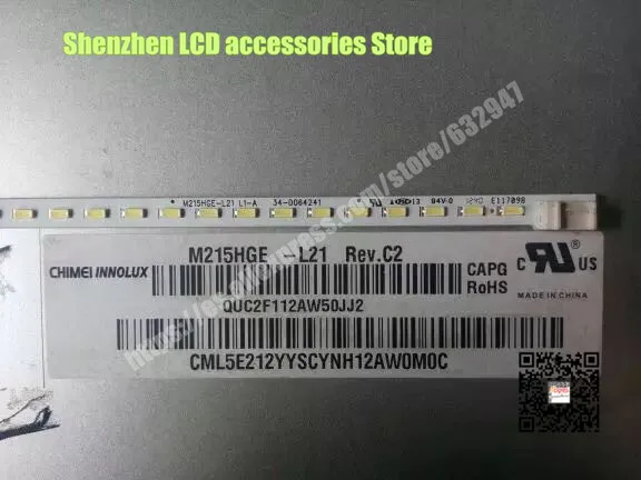 M215HGE-L21 Backlight Lamps LED  Lens Fliter for TV  samsung LCD  21.5 inch LED light bar 6pin    28.6CM
