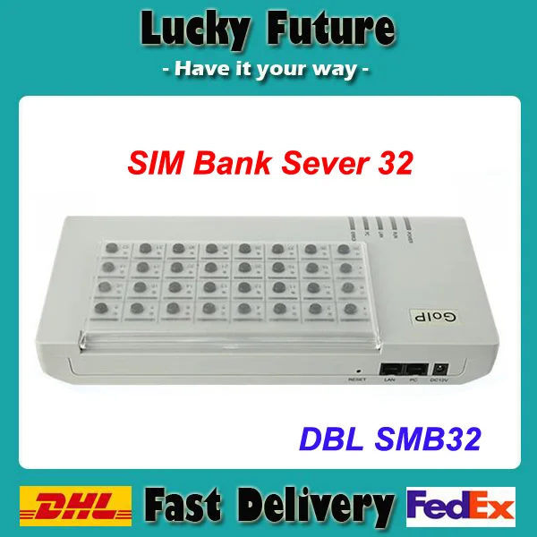 SMB32 /32 SIM CARDS REMOTE SIM SERVER/SIM BANK 32 support