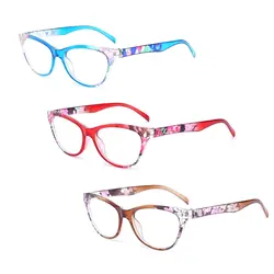 Бесплатная доставка Кошачий глаз женские очки для чтения мужские смолы от усталости при чтении-очки Брендовые женские очки прозрачные очки