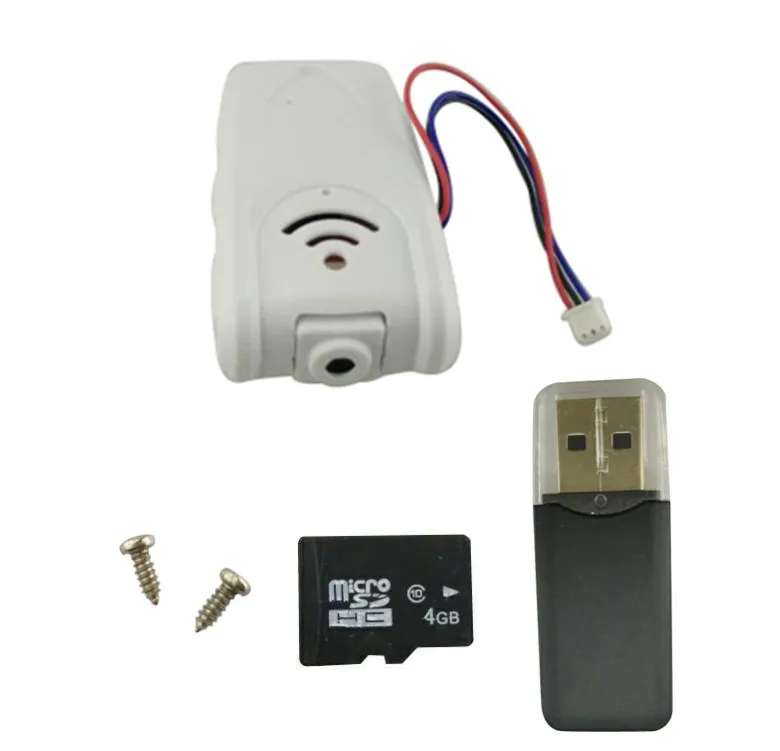 UAV camera DFD F181 F183 H8C H12C RC four-axis aircraft parts 720 200W pixel high-definition camera White