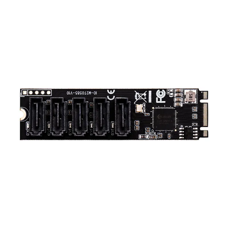 H1111Z плата расширения M.2/M2 адаптер SSD M2 SATA жесткого диска к карта NGFF M.2 5 портов SATA3