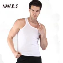 Повседневная мужская майка с круглым вырезом, летняя мужская майка без рукавов для бодибилдинга, одежда для спортзала, мужское нижнее белье для фитнеса