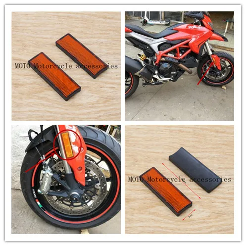 Motorrad Gabel Reflektoren 1 para kunststoff motorrad gabel bein reflektor f 252 r ducati Motorrad Gabel Reflektoren 1 para kunststoff motorrad gabel bein reflektor f 252 r ducati