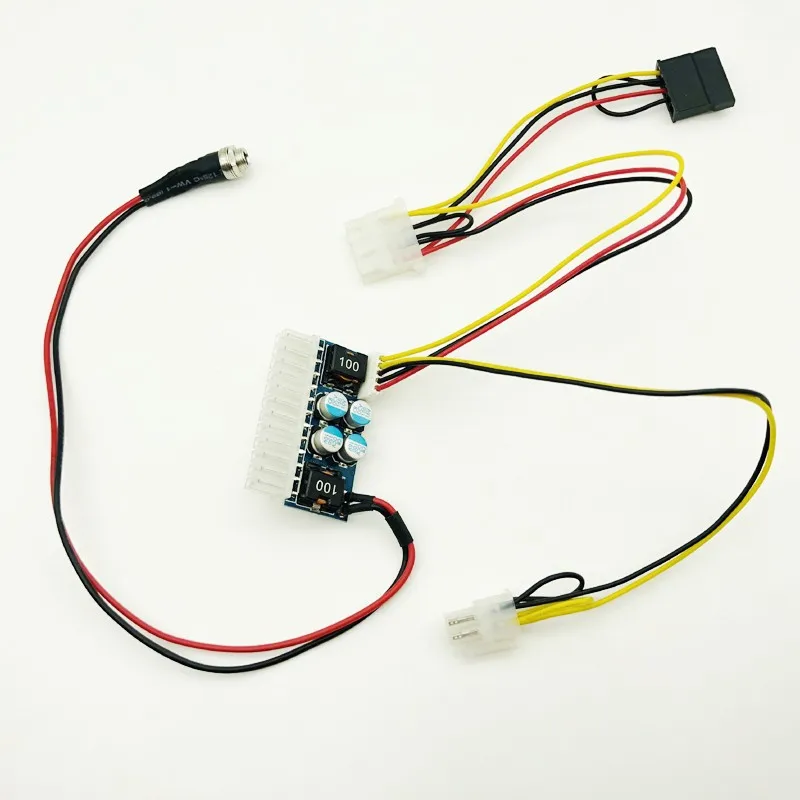 24pin DC ATX PSU 12В вход 160 Вт пиковый выходной переключатель DC-DC Pico MINI ITX PC источник