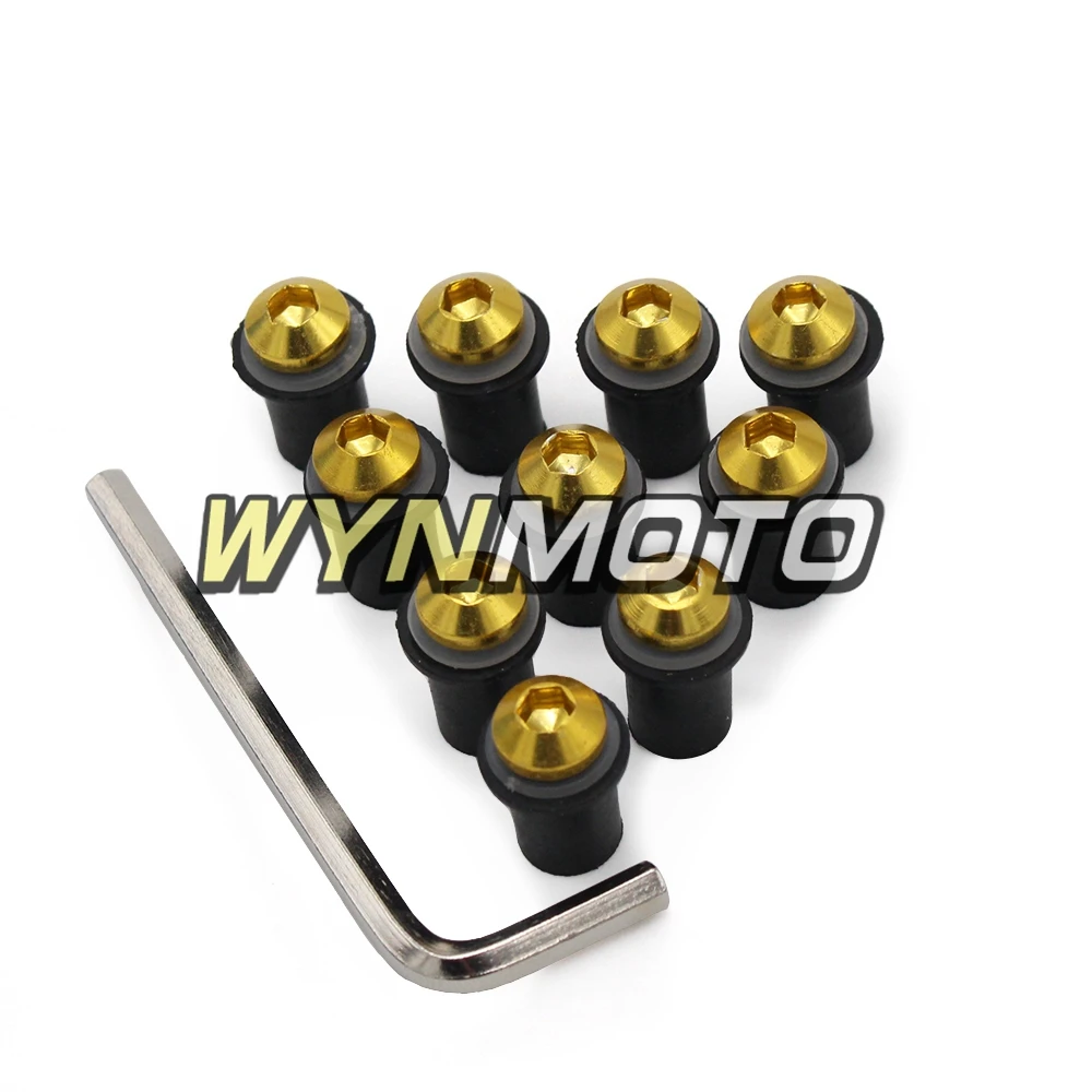 Винты для лобового стекла FJR 1300 T MAX XP500 2001 2002 2003 2004 2005 2006 2007 2008 2009 2010 2011