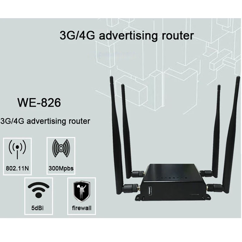 WE826 T Cioswi 4g mobile wireless router with sim card slot router wifi