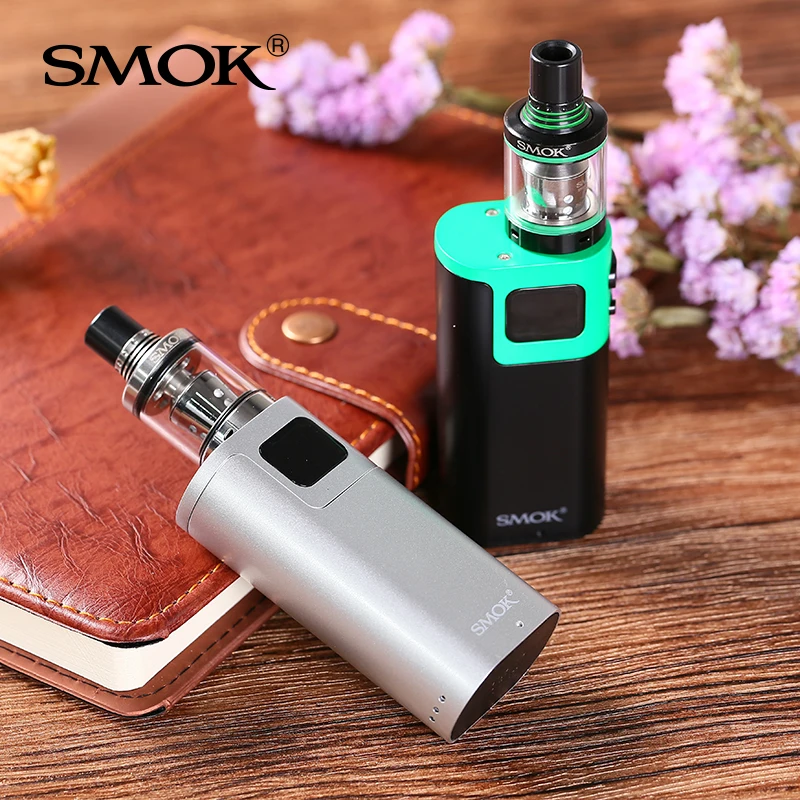 

SMOK G80 KIT Eelctronic Cigarette 80w Box Mod 80w VW/TC Mode with SMOK Spirals Tank 18650 Vape Original e-cigarettes vaporizer