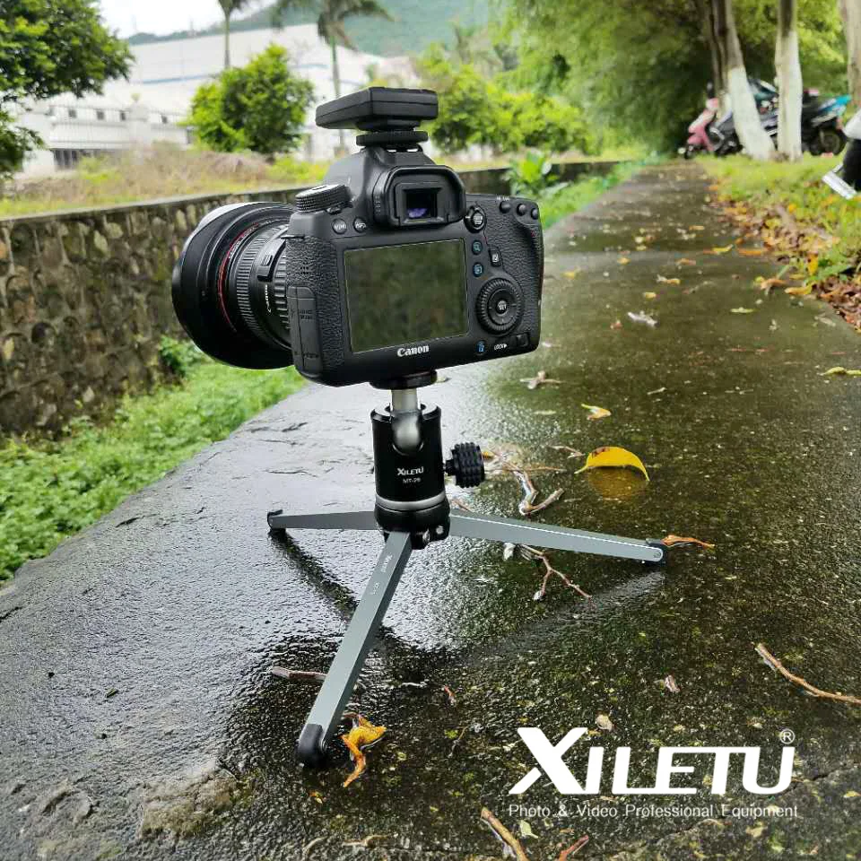 MT26 Multifunction llightweight Mini Tabletop small Tripod and Ball Head For DSLR camera Bracket Mobile phone support outsider |