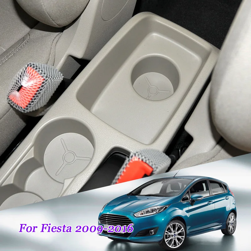 Чехол QCBXYYXH для Ford Fiesta 2009 2017 подлокотник центральный магазин хранилище с