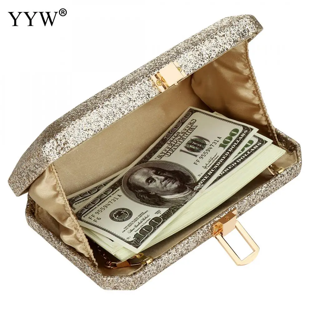 Gillter Женская сумочка большой серебряный конверт клатч для вечеринки свадебные клатчи ручные сумки свадебные женские сумки через плечо YYW