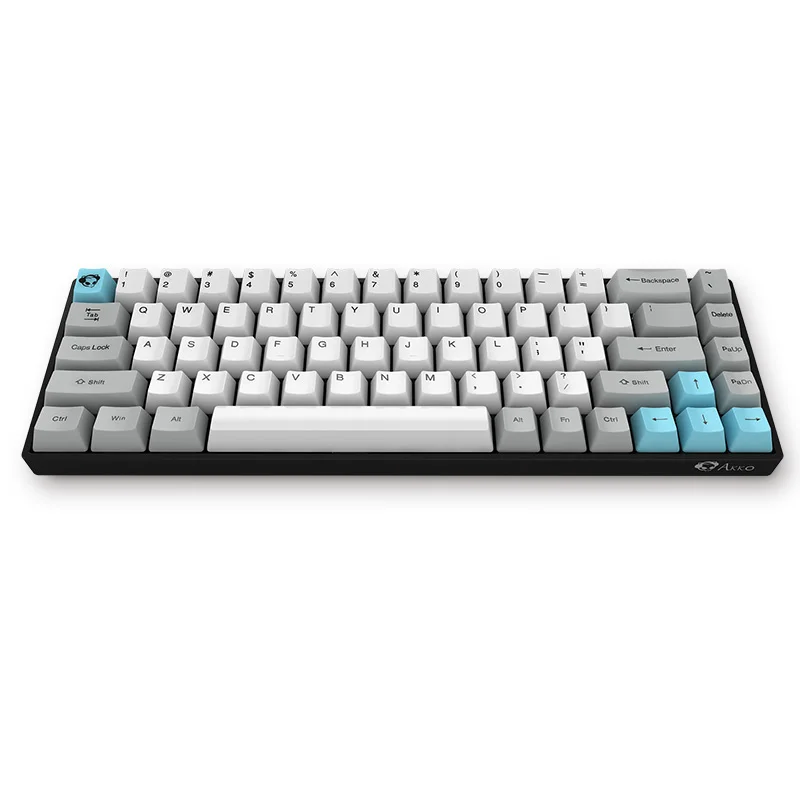  AKKO PBT Keycap Cherry Switch Mechanical Keyboard Silent Bluetooth Dual Mode Gaming Keyboard for PC