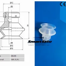 Присоски, вакуумные кружки, присоски ZP16BS
